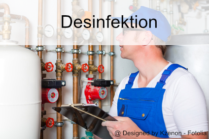 Desinfektion Legionellen und Trinkwasser